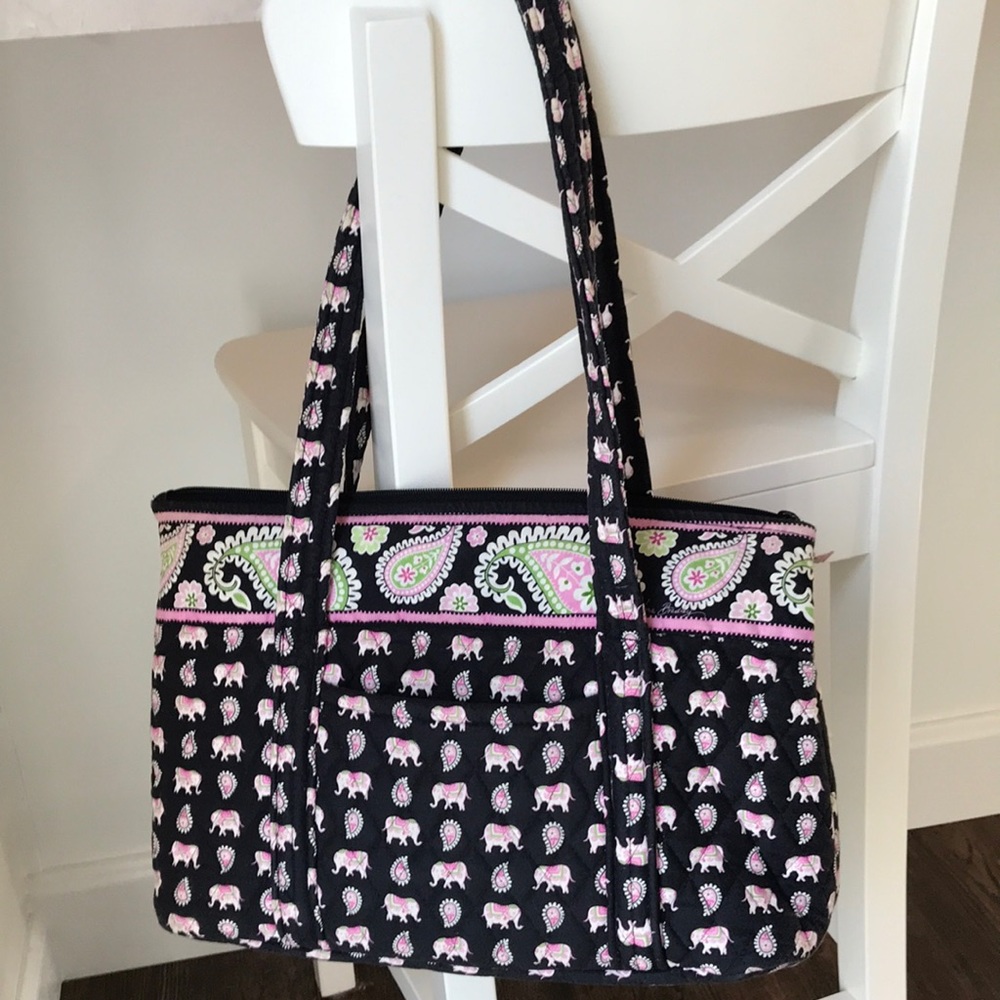 Vera Bradley Betsy purse Pink Elephants